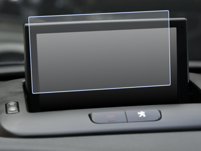 Folie de Protectie pentru Display Navigatie Peugeot 3008 2012+ - HD-Premium  [1]