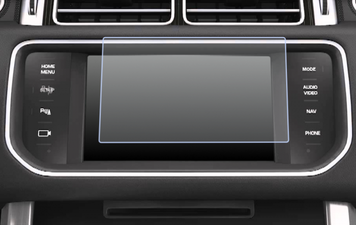 Folie de Protectie pentru Display Navigatie Range Rover 2013+ - HD-Premium  [1]