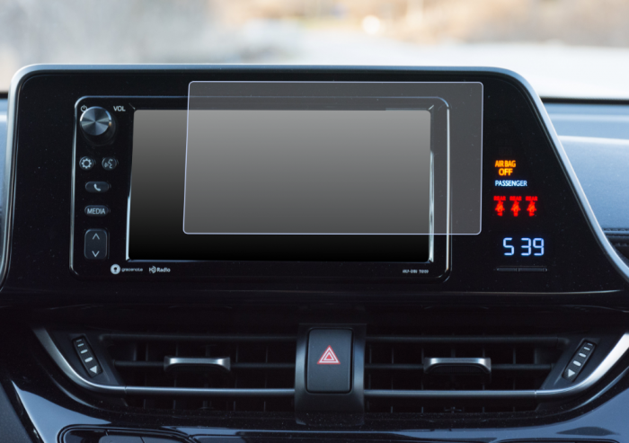 Folie de Protectie pentru Display Navigatie Toyota C-HR 2019+ - HD-Premium  [1]