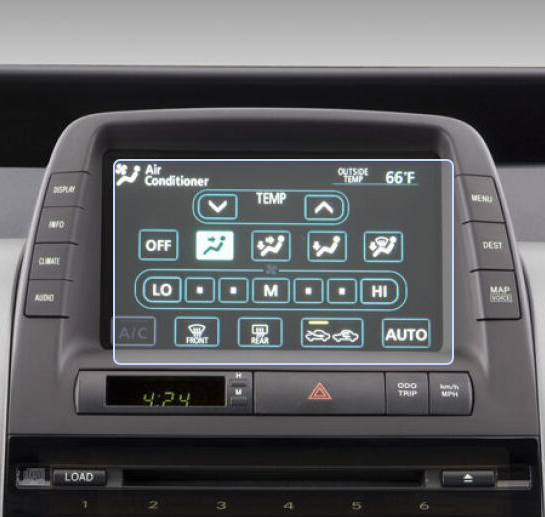 Folie de Protectie pentru Display Navigatie Toyota Prius 2007+ - HD-Premium  [1]