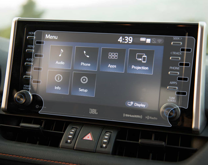 Folie de Protectie pentru Display Navigatie Toyota RAV4 2019+ - HD-Premium  [1]