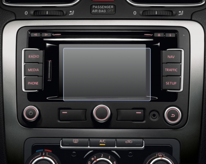 Folie de Protectie pentru Display Navigatie Volkswagen Passat 2013+ - HD-Premium  [1]
