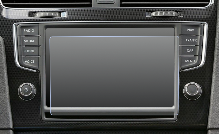 Folie de Protectie pentru Display Navigatie Volkswagen Passat B8 2015+ - HD-Premium  [1]
