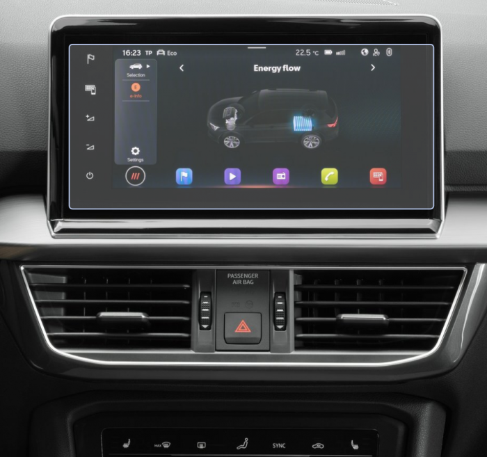 Folie de Protectie pentru Navigatie Seat Tarraco 2020+ - HD-Premium  [1]