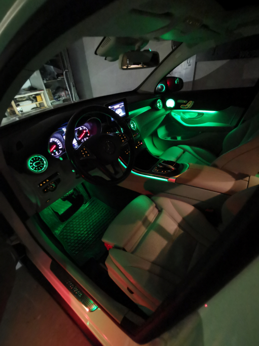 Set lumini ambientale dedicate dinamice pentru Mercedes-Benz Maybach S-class W223 [6]