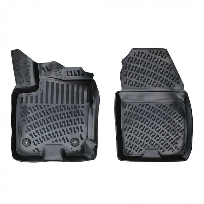 Set 2 Covorase Auto din Cauciuc pentru Ford Transit Courier (Fata) (2014 -) [2]