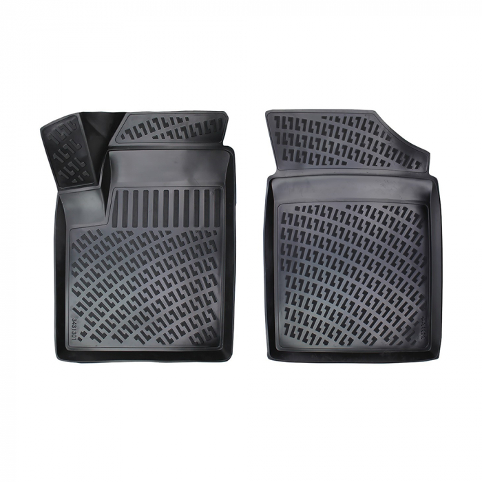 Set 2 Covorase Auto din Cauciuc pentru Peugeot Partner I / Citroen Berlingo (Fata) (1996-2013) [5]