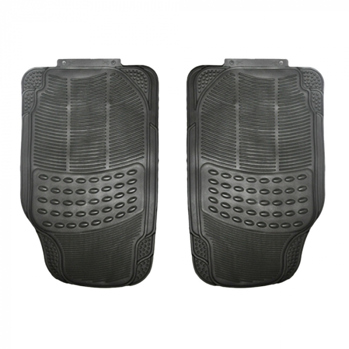 Set 2 Covorase Auto din Cauciuc pentru Set Covorase Auto Arizona Negru Set 2 Profiller [1]