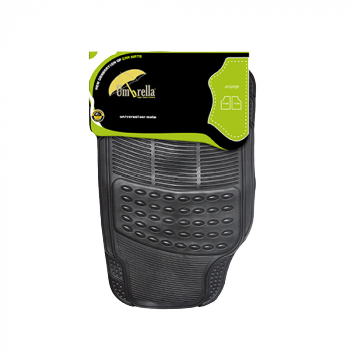Set 2 Covorase Auto din Cauciuc pentru Set Covorase Auto Arizona Negru Set 2 Profiller [2]