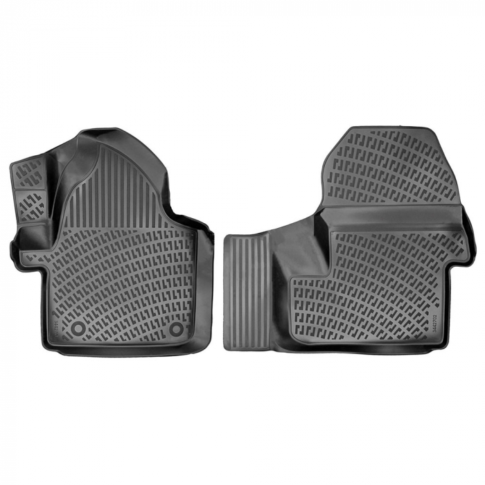 Set 2 Covorase Auto din Cauciuc pentru Vw Crafter I Van First Row 2006-2017 [2]