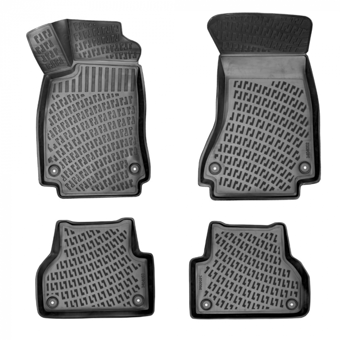 Set 4 Covorase Auto din Cauciuc pentru Audi A5 II  (2016-) [5]