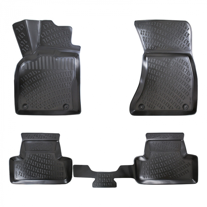 Set 4 Covorase Auto din Cauciuc pentru Audi Q5 (8A) II (2017-) [2]