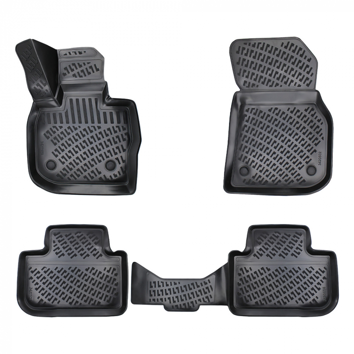 Set 4 Covorase Auto din Cauciuc pentru Bmw X4 G02 (2018-) [5]