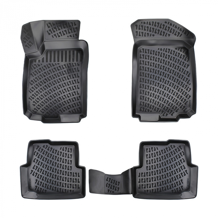 Set 4 Covorase Auto din Cauciuc pentru Chevrolet Aveo II  (2012-) [2]