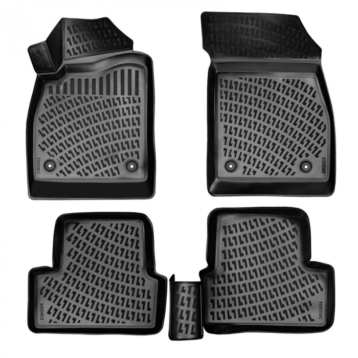 Set 4 Covorase Auto din Cauciuc pentru Chevrolet Cruze J300  (2008-2016) [2]