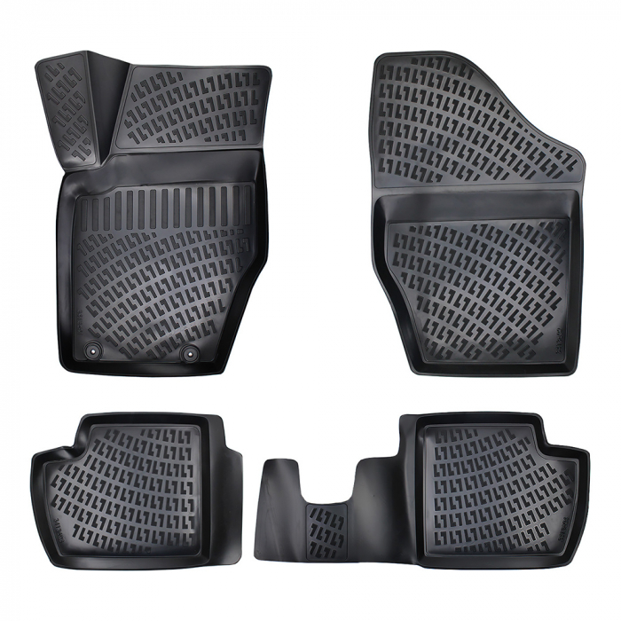 Set 4 Covorase Auto din Cauciuc pentru Citroen C4 I (2004-2010) [5]