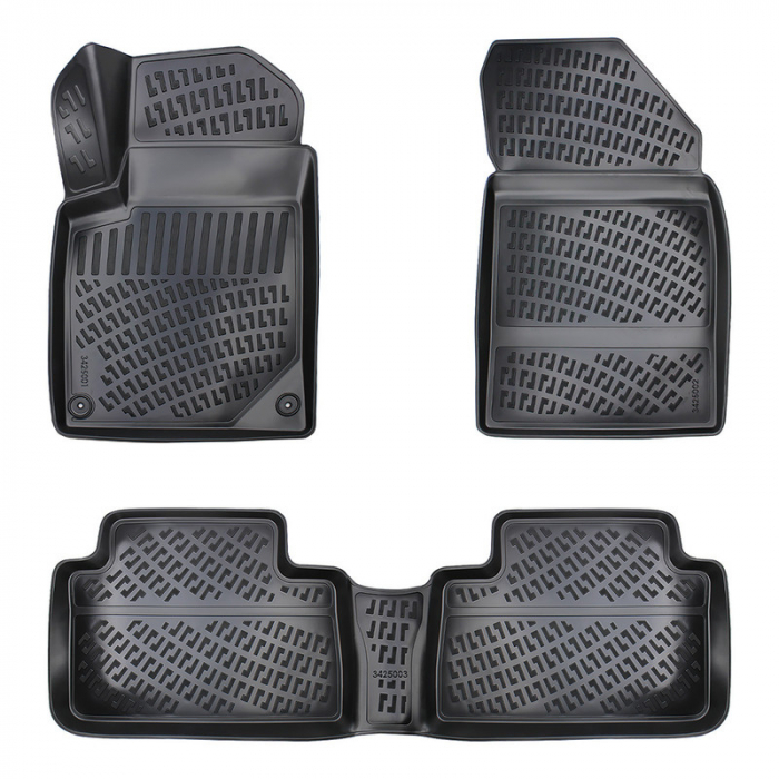Set 4 Covorase Auto din Cauciuc pentru Citroen C5 I (Dc / De)  (2001-2007) [2]