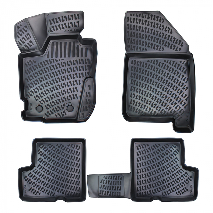Set 4 Covorase Auto din Cauciuc pentru Dacia Duster 4X4 (2017-) [5]