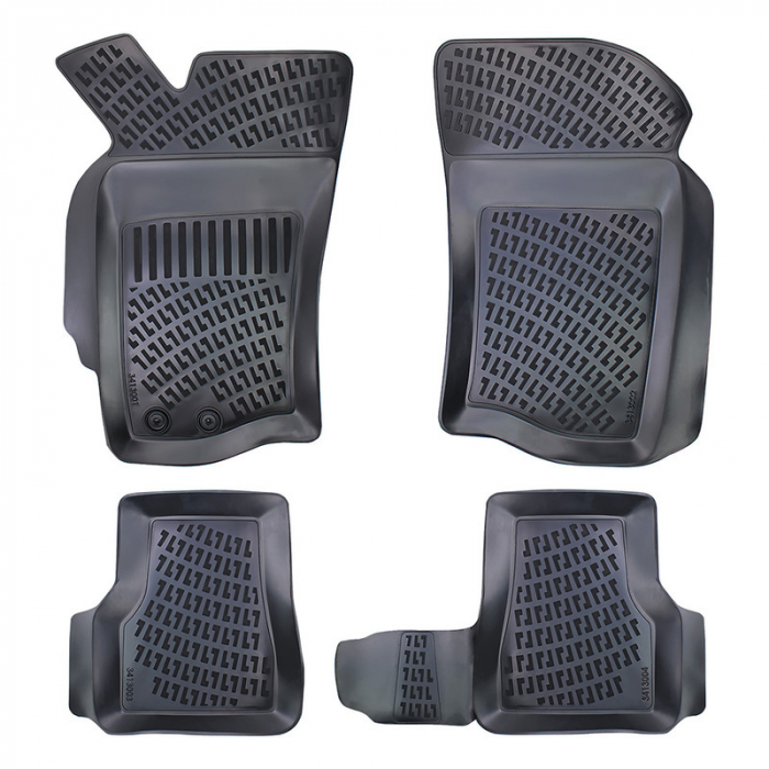Set 4 Covorase Auto din Cauciuc pentru Fiat Albea (2002-2012) [1]