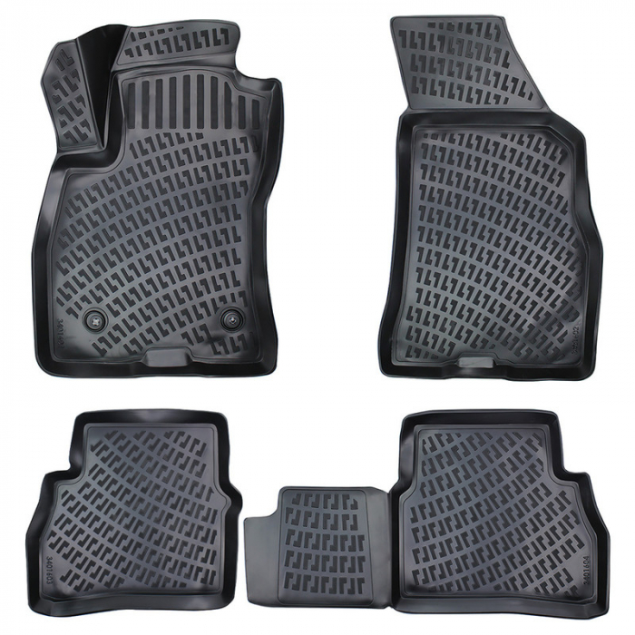 Set 4 Covorase Auto din Cauciuc pentru Fiat Doblo (Facelift) (2015-) [1]