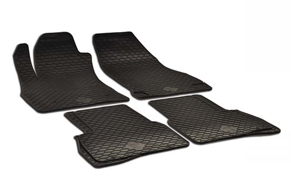 Set 4 Covorase Auto din Cauciuc pentru Fiat Doblo II (2009-2015). (2015-) [9]