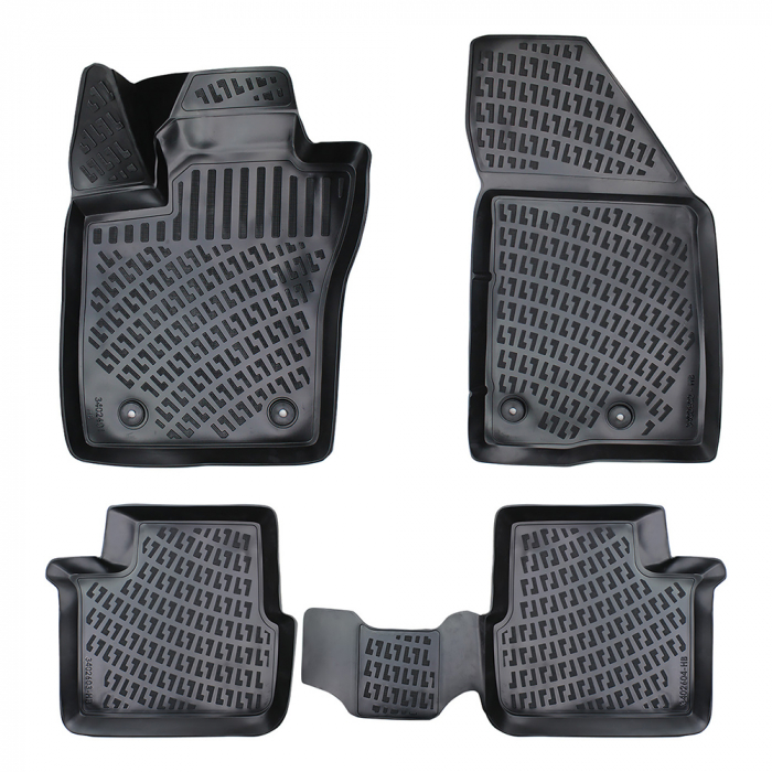 Set 4 Covorase Auto din Cauciuc pentru Fiat Egea / Tipo Hb (2015-) [5]