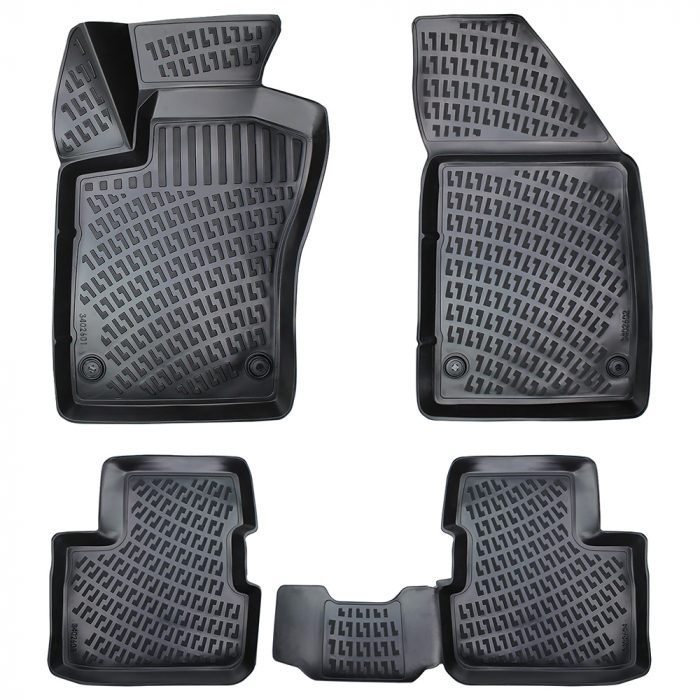 Set 4 Covorase Auto din Cauciuc pentru Fiat Egea / Tipo Sedan / Dodge Neon (2015-) [5]