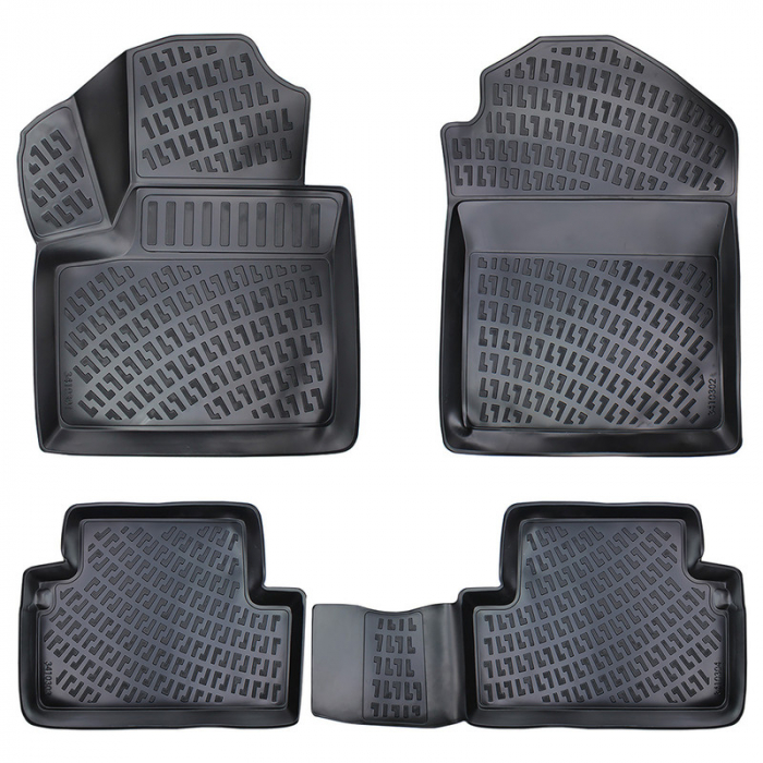 Set 4 Covorase Auto din Cauciuc pentru Ford Connect I (2002-2013) [2]