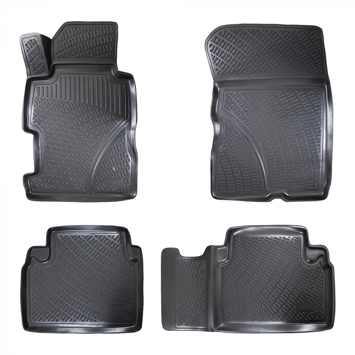 Set 4 Covorase Auto din Cauciuc pentru Honda Civic Sedan VIII (2005-2011) [1]