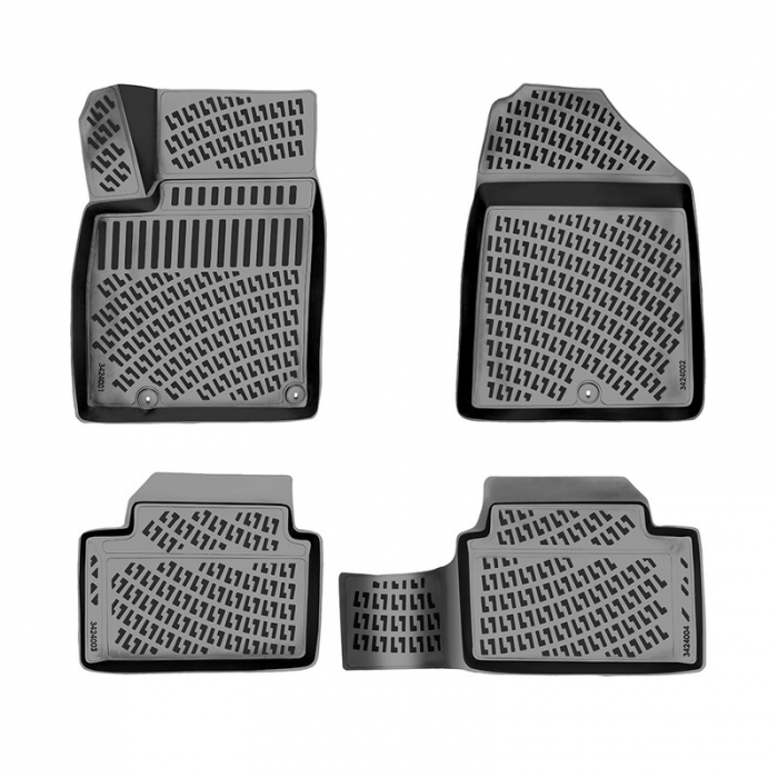 Set 4 Covorase Auto din Cauciuc pentru Kia Ceed III / Kia Forte (2018-) [2]