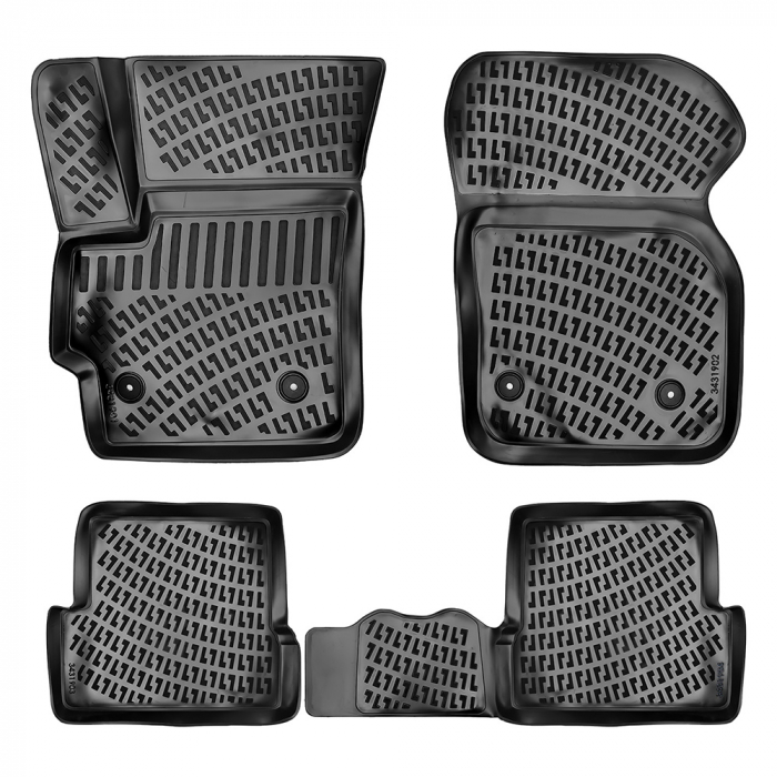 Set 4 Covorase Auto din Cauciuc pentru Mazda 3 I (2003-2009) [1]