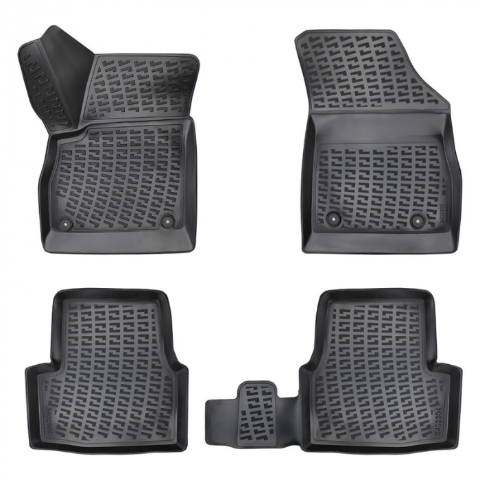 Set 4 Covorase Auto din Cauciuc pentru Opel Astra K (2015-) [2]