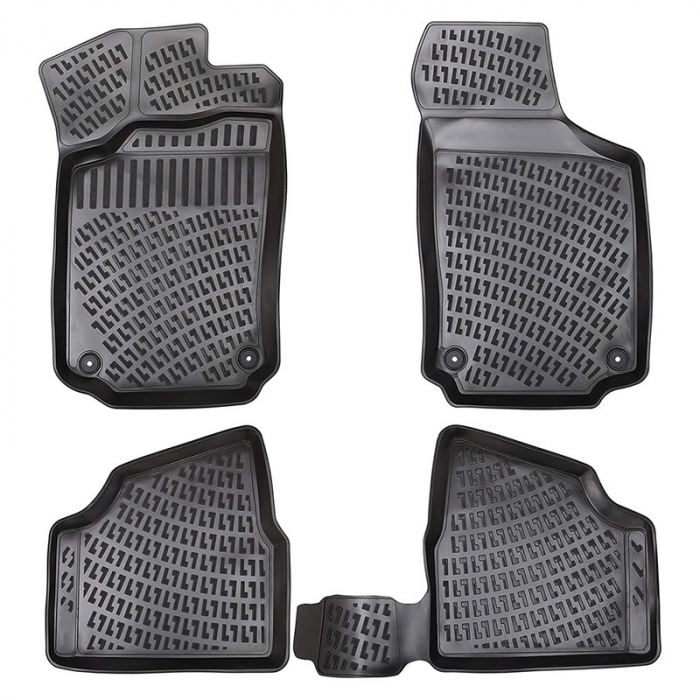 Set 4 Covorase Auto din Cauciuc pentru Opel Combo C (2001-2011) [2]