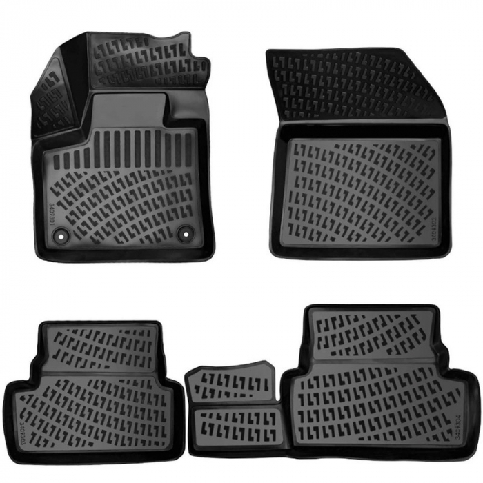 Set 4 Covorase Auto din Cauciuc pentru Opel Grandland 2021 [1]