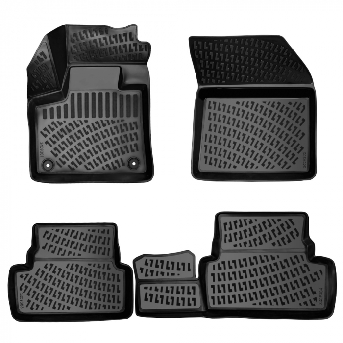 Set 4 Covorase Auto din Cauciuc pentru Peugeot 3008 II (2016-) [1]