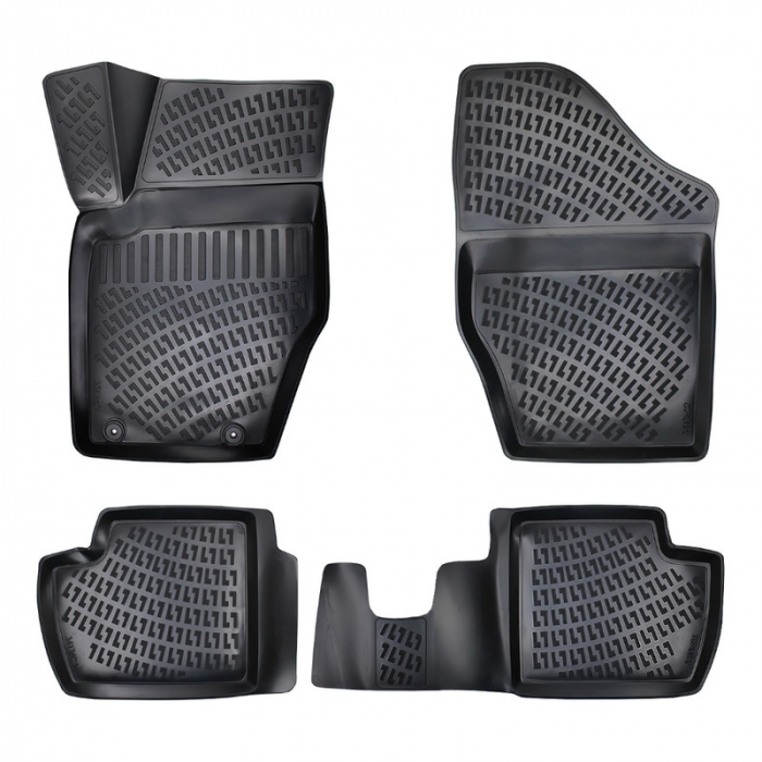 Set 4 Covorase Auto din Cauciuc pentru Peugeot 308 I (2008-2013) [2]