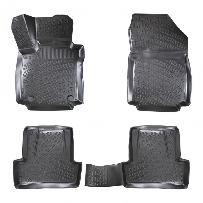 Set 4 Covorase Auto din Cauciuc pentru Renault Captur (2013-2019) [2]