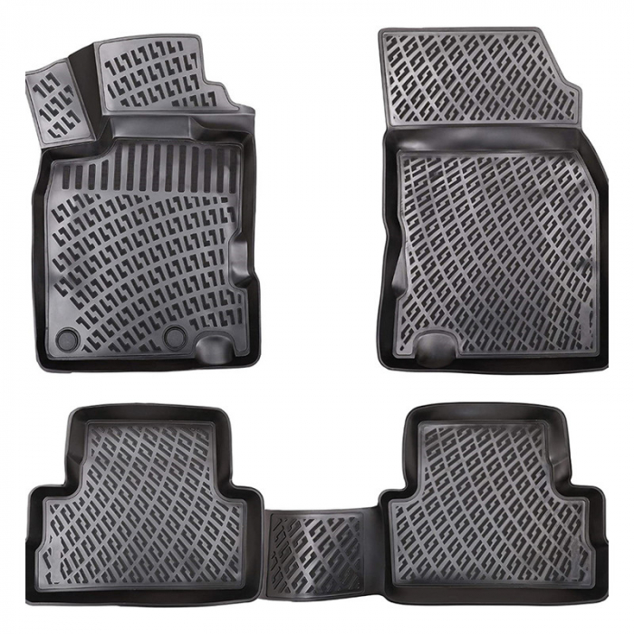 Set 4 Covorase Auto din Cauciuc pentru Renault Kadjar (2015-2021) [2]