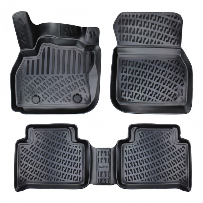 Set 4 Covorase Auto din Cauciuc pentru Renault Zoe (2012-) [1]