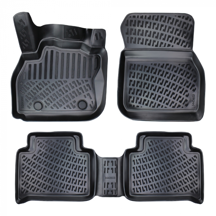 Set 4 Covorase Auto din Cauciuc pentru Renault Zoe (2012-) [5]
