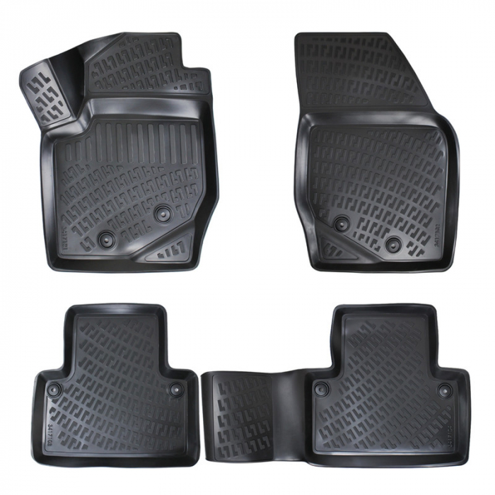 Set 4 Covorase Auto din Cauciuc pentru Volvo Xc90 II (2002-2014) [2]