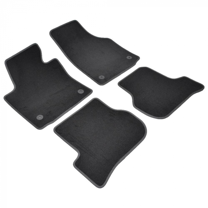 Set 4 Covorase Auto Textil pentru Seat Leon II [1P] (2005-2012) [3]