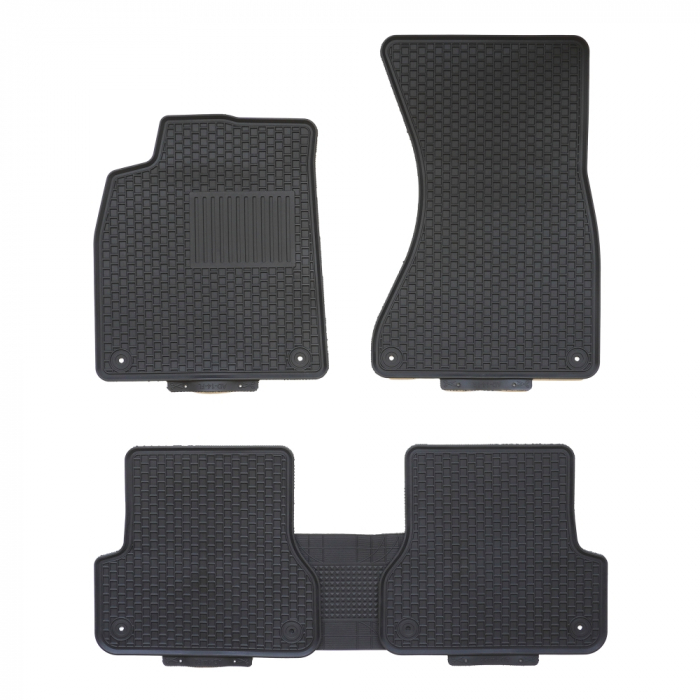Set 5 Covorase Auto din Cauciuc pentru Audi A6 (C7) (2011-2018) [8]