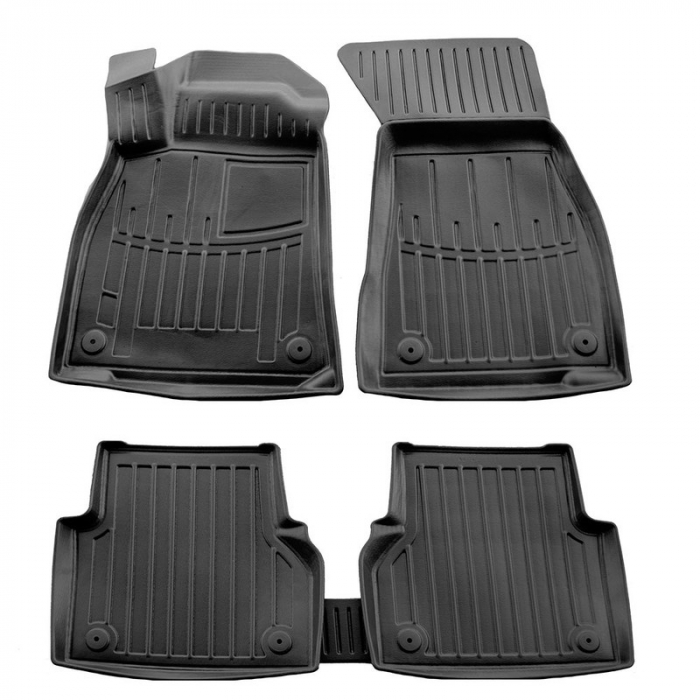 Set 5 Covorase Auto din Cauciuc pentru Audi A6 (C8) (2018-) [1]