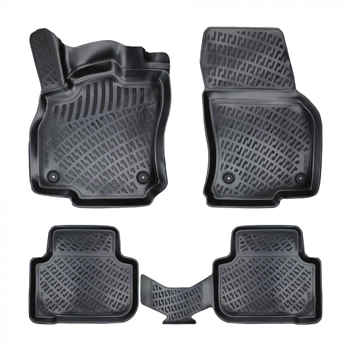 Set 5 Covorase Auto din Cauciuc pentru Audi Q3 II (F3) (2018-) [4]