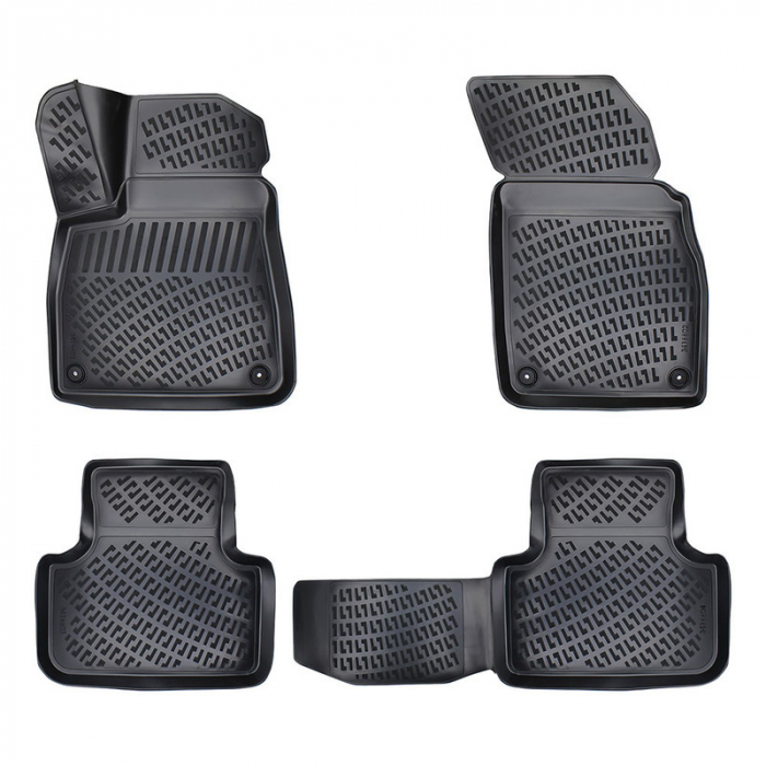 Set 5 Covorase Auto din Cauciuc pentru Audi Q7 II (Typ 4M) (2015-) [2]