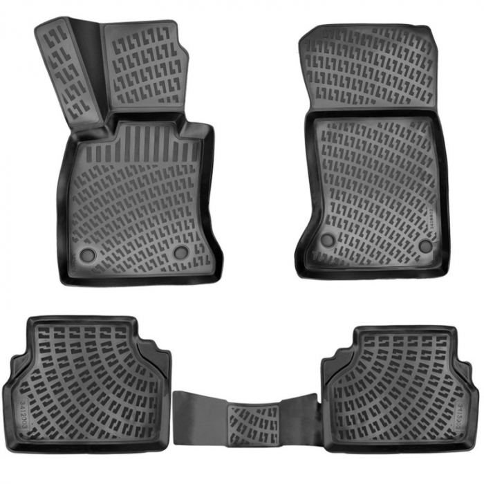 Set 5 Covorase Auto din Cauciuc pentru Bmw 7 Class F01 2008-2015 [1]