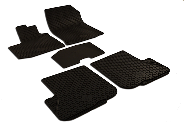 Set 5 Covorase Auto din Cauciuc pentru Dacia Lodgy (2013-) - 5 Pcs [1]