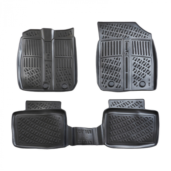 Set 5 Covorase Auto din Cauciuc pentru Dacia Spring Eelectric (2022-) [1]