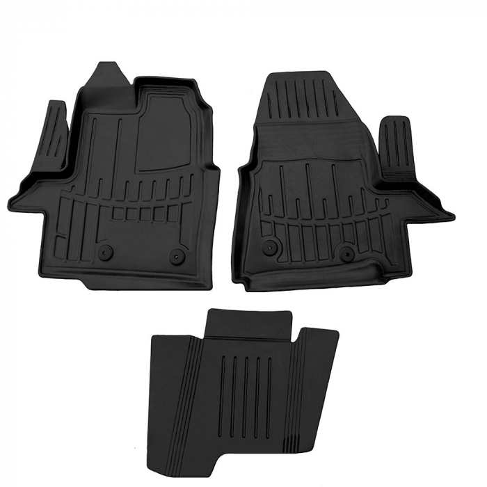 Set 5 Covorase Auto din Cauciuc pentru Ford Transit Custom (2012-) [6]